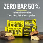 Proaction Zero 50% Barretta Proteica Cioccolato 60 gr