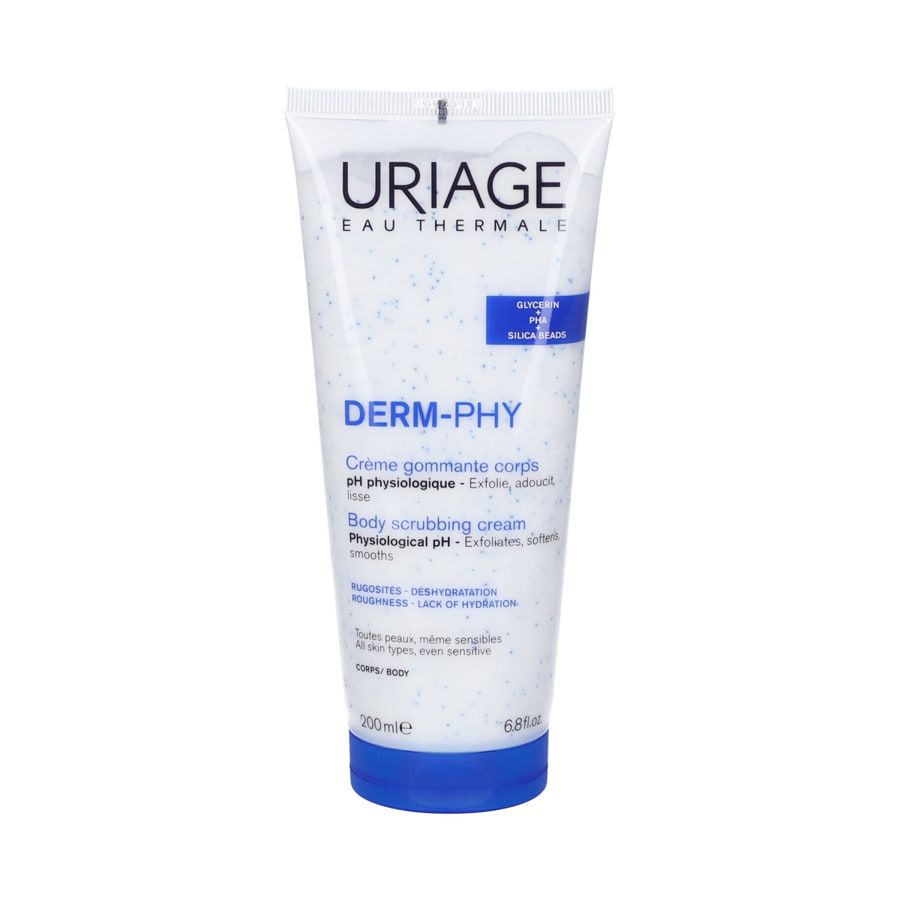 Uriage DERM-PHY Crema Corpo Esfoliante pH fisiologico 200ml