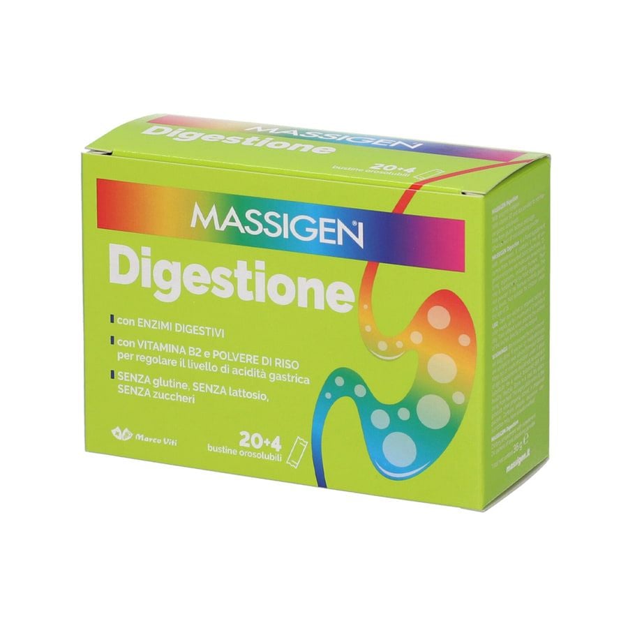 Massigen Digestione 20+4 Bustine Orosolubili
