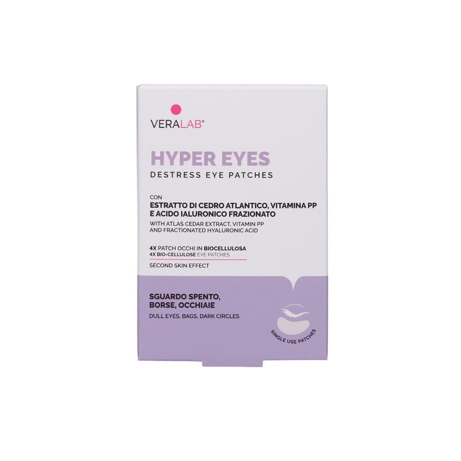 VERALAB Hyper Eyes Destress Kit 4 Patch Occhi Anti-occhiaie