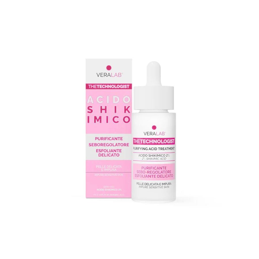 VERALAB Acido Shikimico 2% Purificante Siero Antimperfezioni 30ml