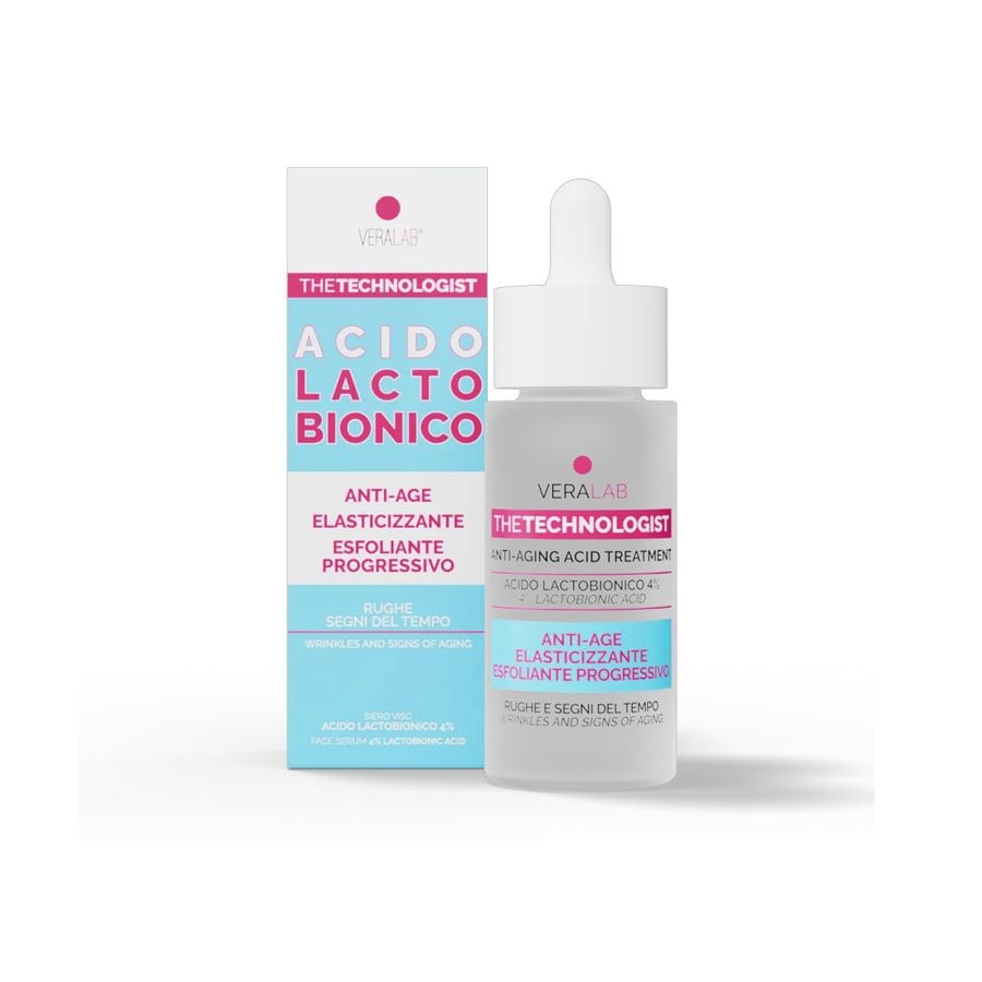 VERALAB Acido Lactobionico 4% Siero Antiage Elasticizzante 30ml