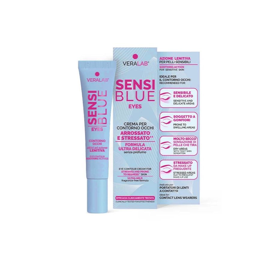 VERALAB Sensiblue Eyes Crema Contorno Occhi Lenitiva 15ml