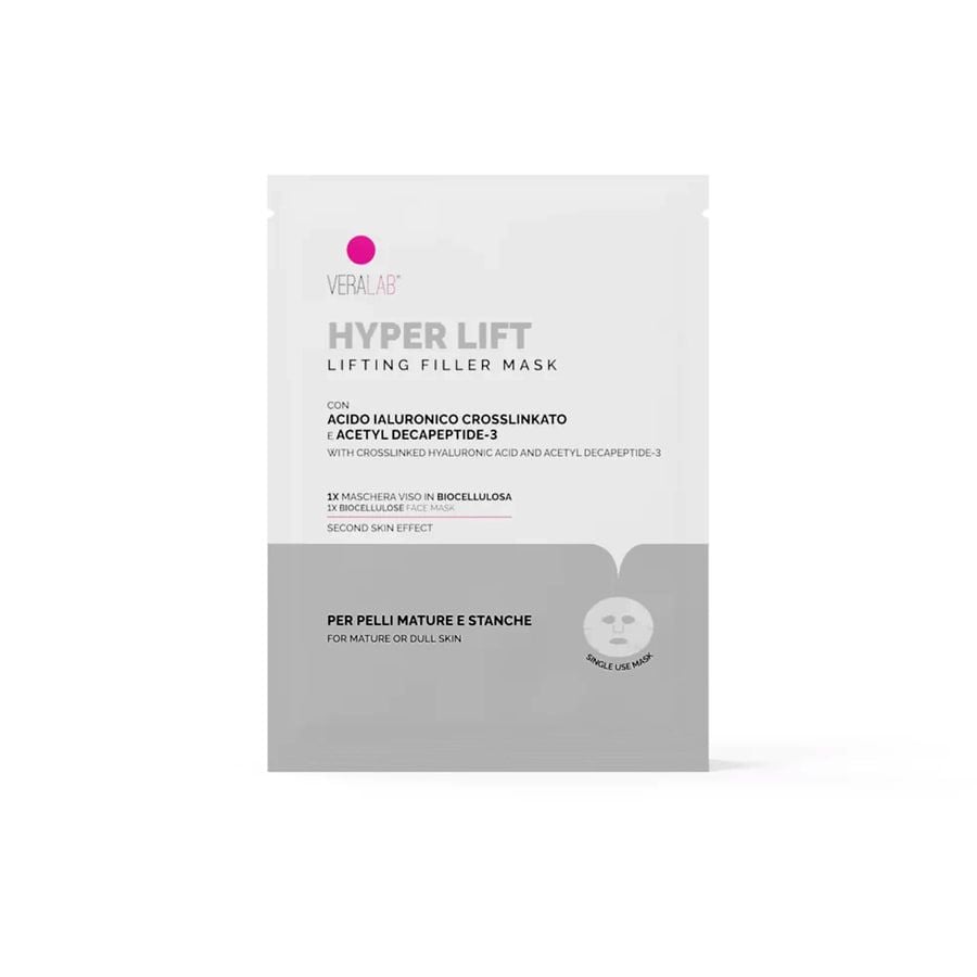 VERALAB Hyper Lift 1 Maschera Viso in Biocellulosa per Pelli Mature o Stanche