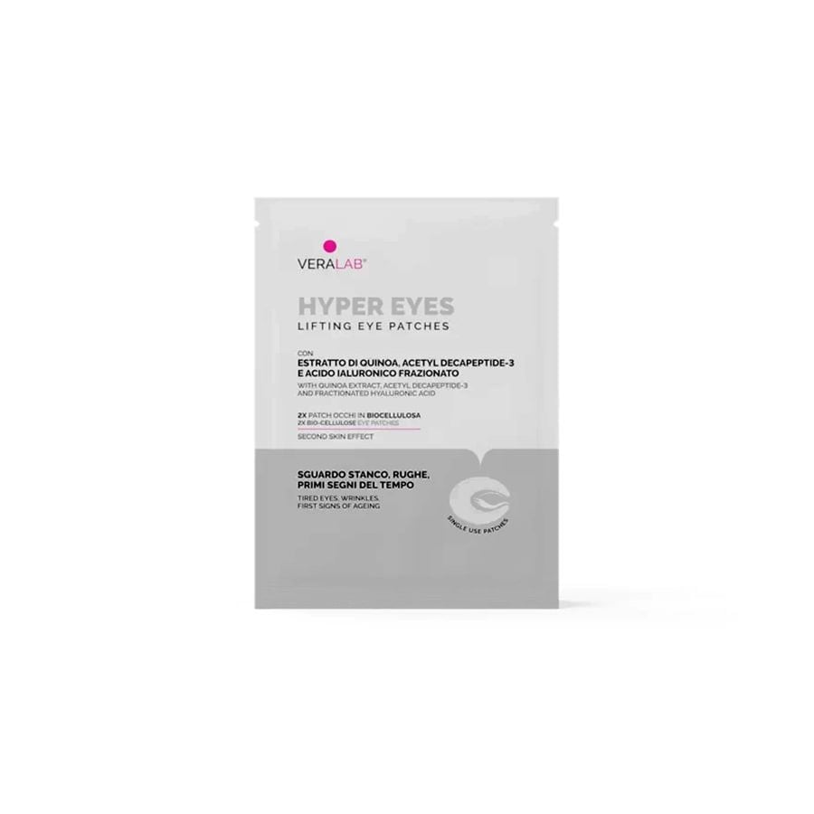 VERALAB Hyper Eyes 2 patch occhi in biocellulosa per sguardo stanco, rughe, primi segni del tempo