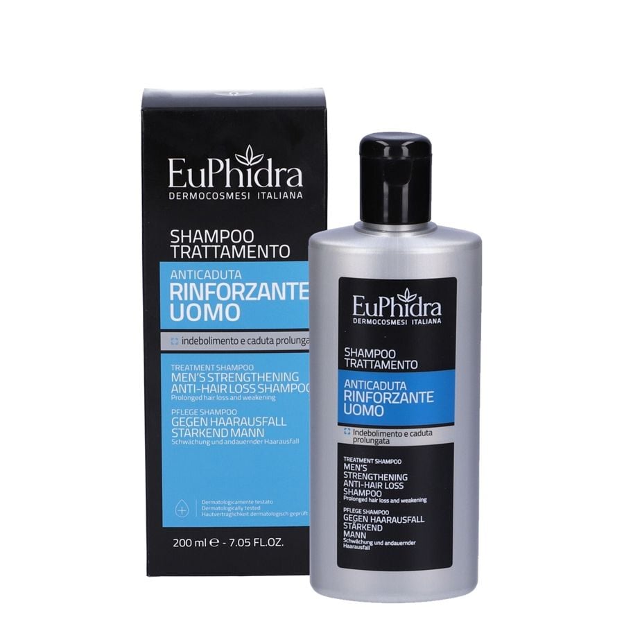Euphidra Shampoo Anticaduta rinforzante uomo 200ml 