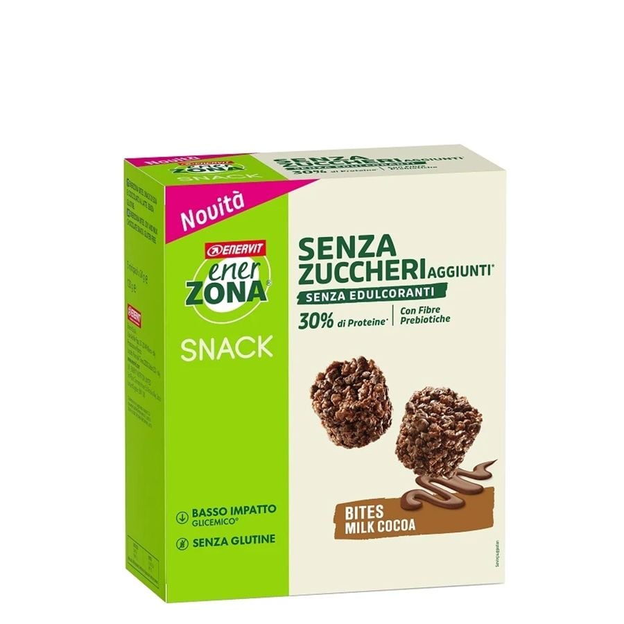 Ener Zona Snack bites milk cocoa 5x24gr