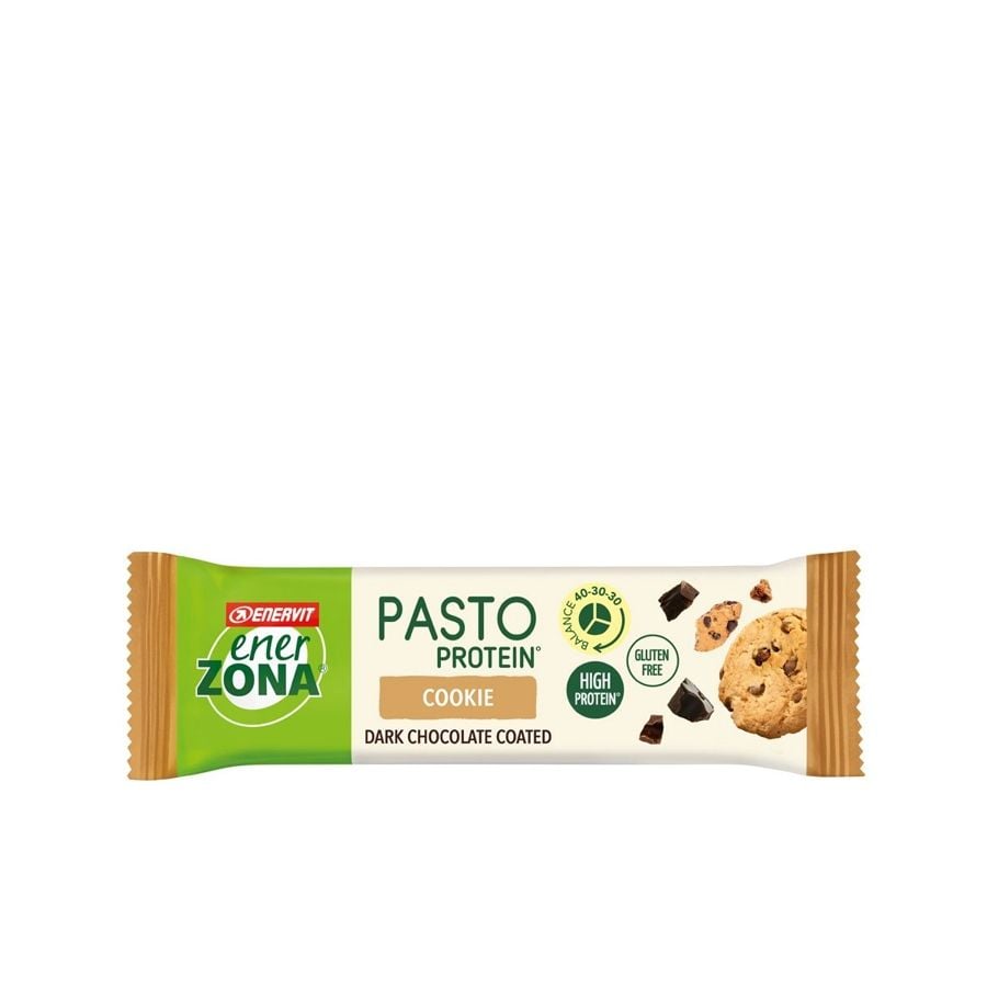 Enervit Enerzona Pasto protein cookie dark chocolate coated 60gr