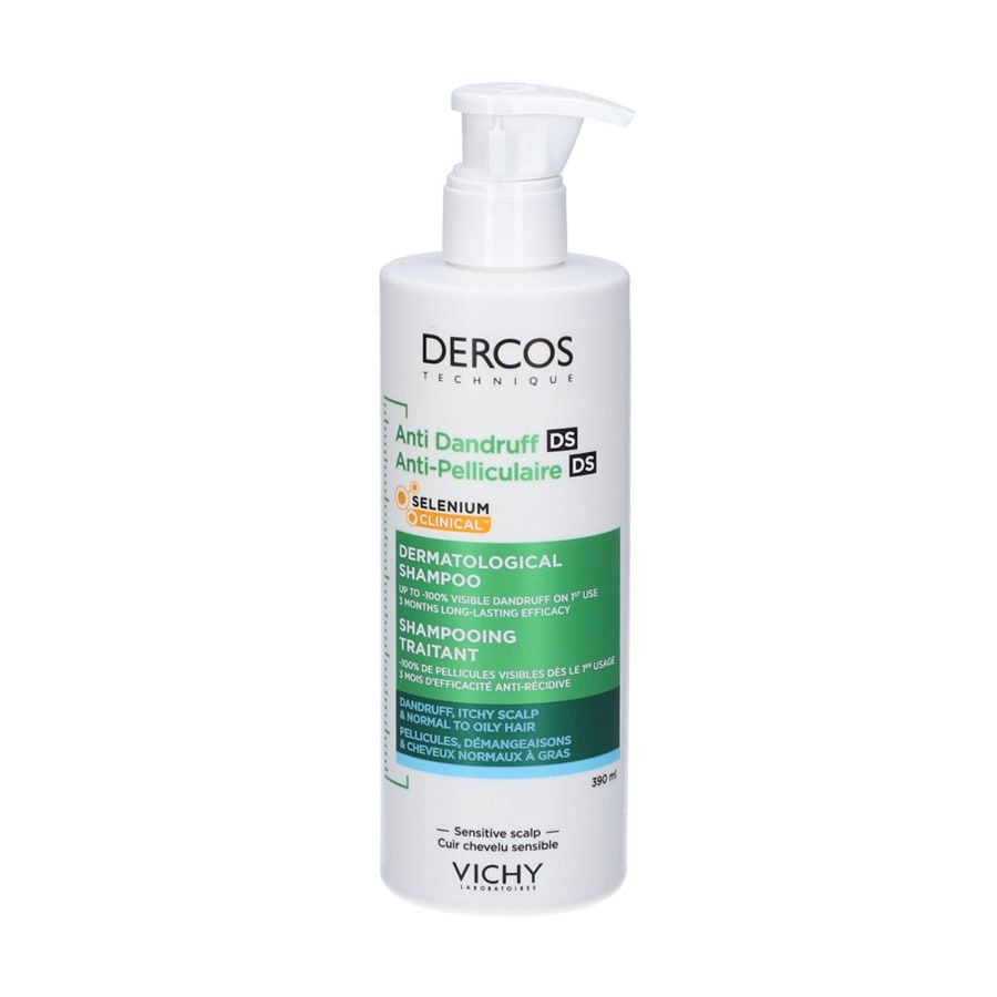 Vichy Dercos Shampoo Antiforfora DS per capelli da normali a grassi 390ml