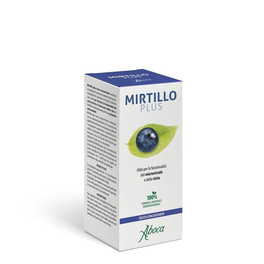 Aboca Mirtillo Plus Succo Concentrato 100ml