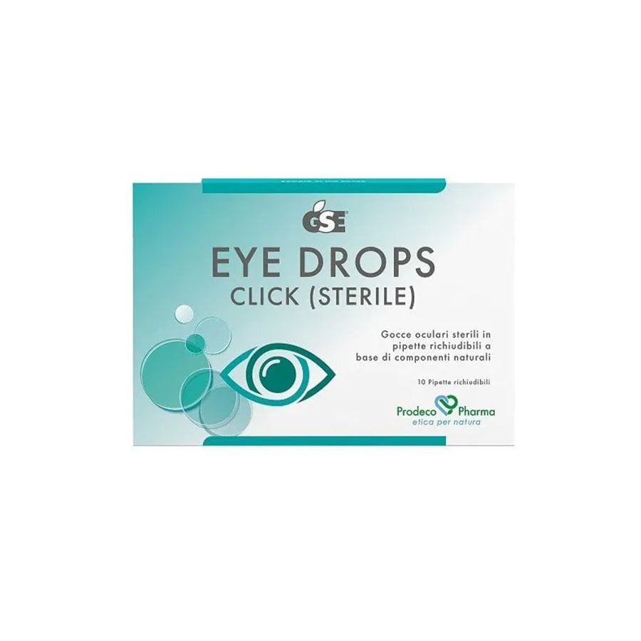 GSE Eye Drops Click Gocce Oculari Sterili 0,5ml