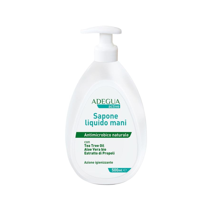 Adegua Tea Tree Sapone Liquido Mani Antimicrobico Naturale 500ml