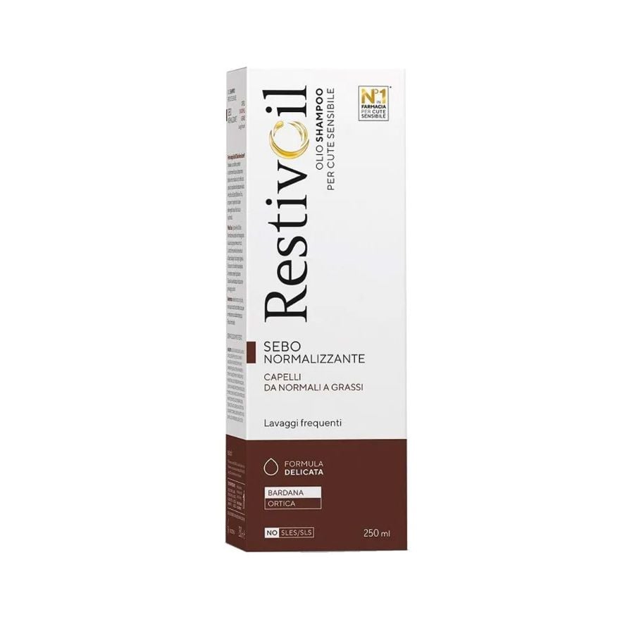 Restivoil Olio Shampoo Lavaggi Frequenti Sebonormalizzante 250ml