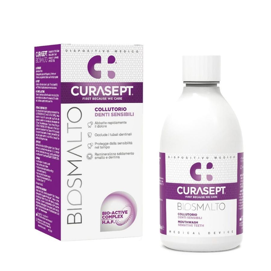 Curasept Biosmalto Collutorio Denti sensibili 300ml - ZERO SPRECHI