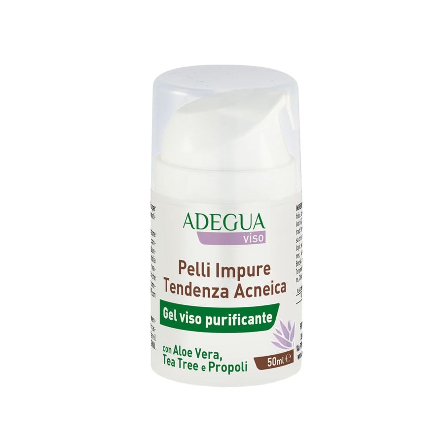 Adegua AloTree Gel Viso Purificante Pelli Impure Tendenza Acneica 50ml