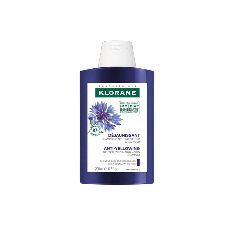 Klorane Shampoo Neutralizzante e Ravvivante Anti-giallo 200ml