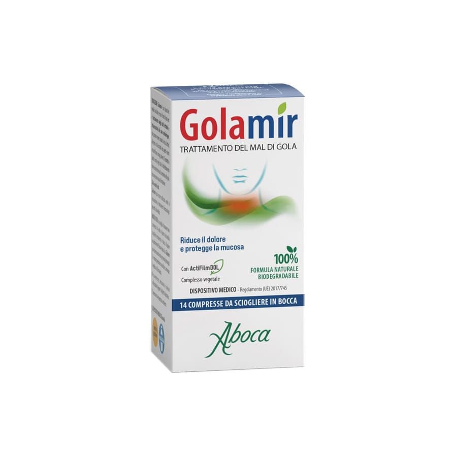 Aboca Golamir 14 Compresse Orosolubili 21g