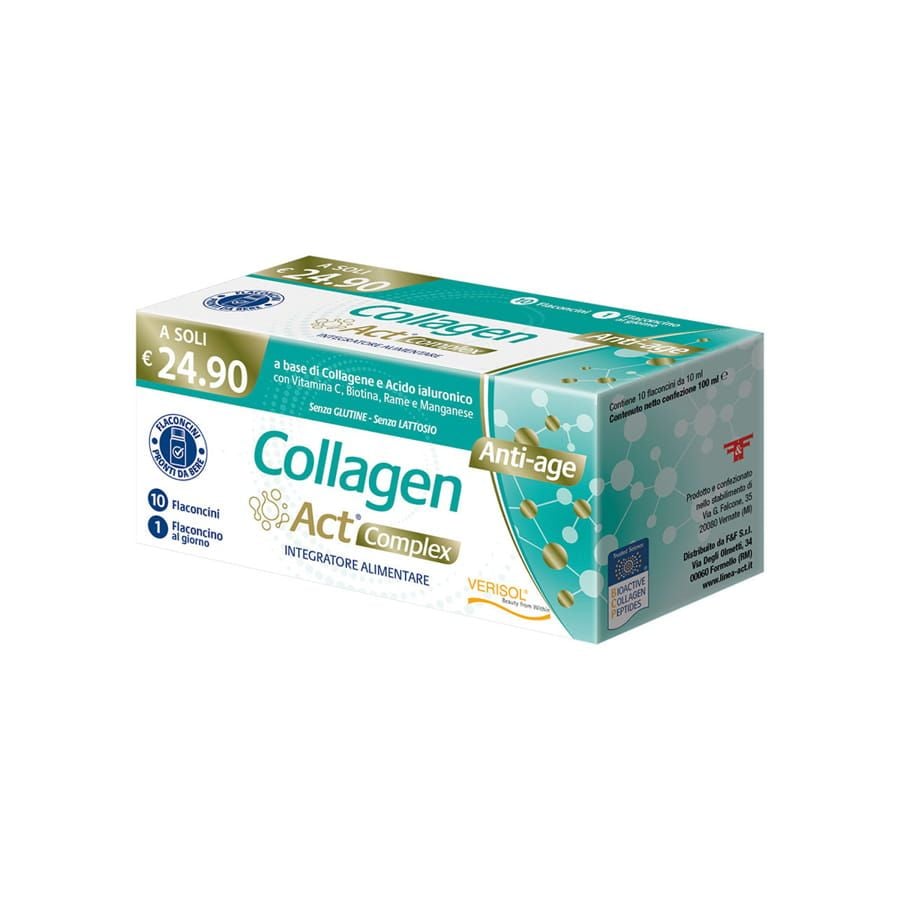 Collagen Act Complex Anti-age 10 Flaconcini
