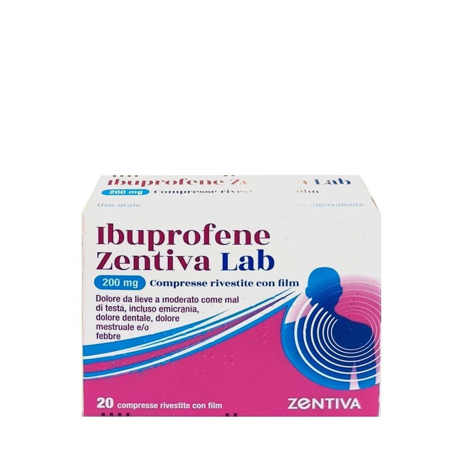 Ibuprofene Zentiva Lab 20 compresse rivestite con film