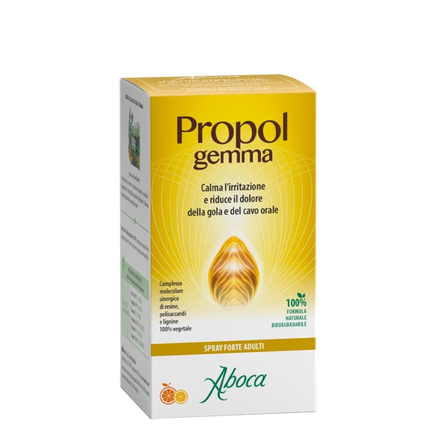 Aboca Propolgemma Spray Forte Adulti Gusto Agrumi 30ml