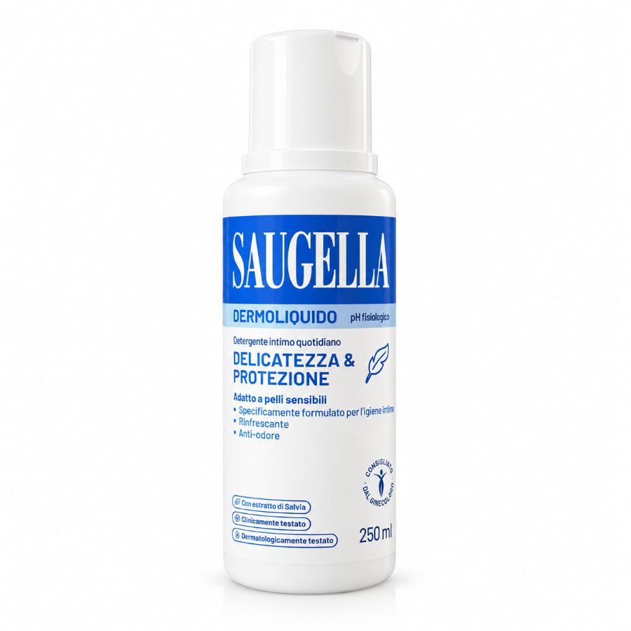 Saugella Dermoliquido Delicatezza e Protezione 250ml