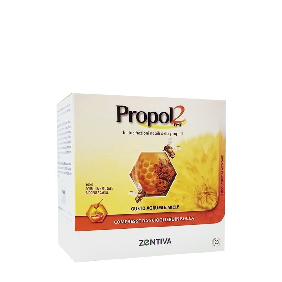 Aboca Propol2 Agrumi e Miele 20 Compresse