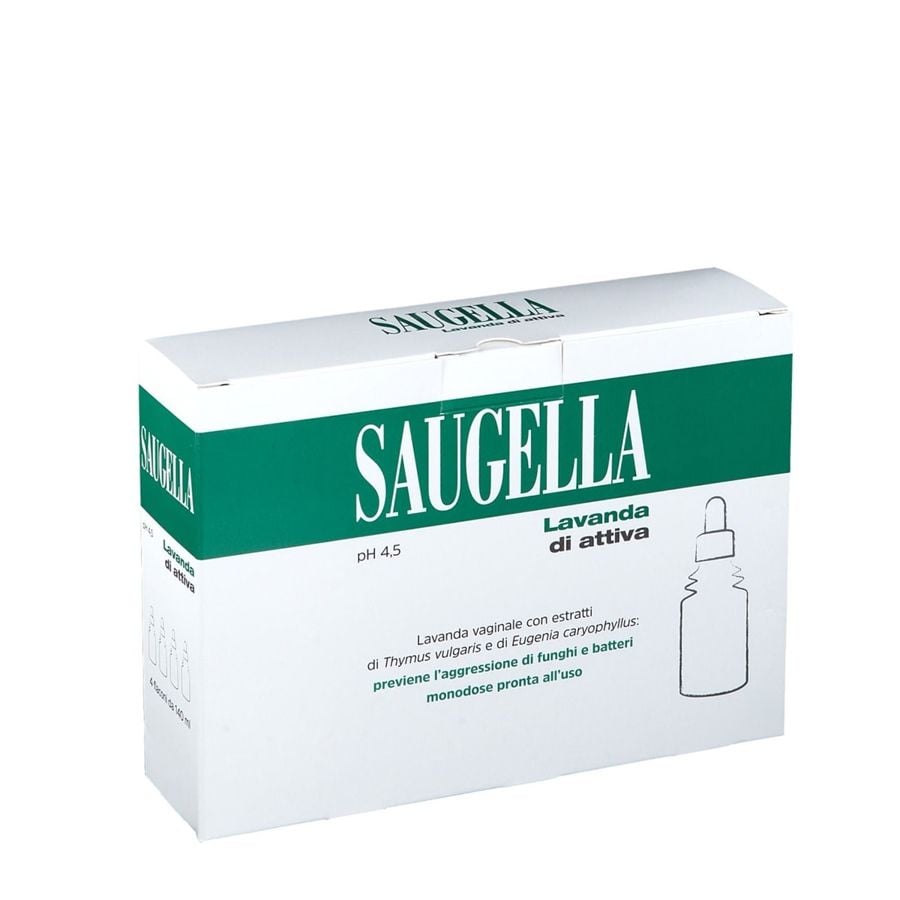 Saugella Lavanda Vaginale Attiva 4x140ml