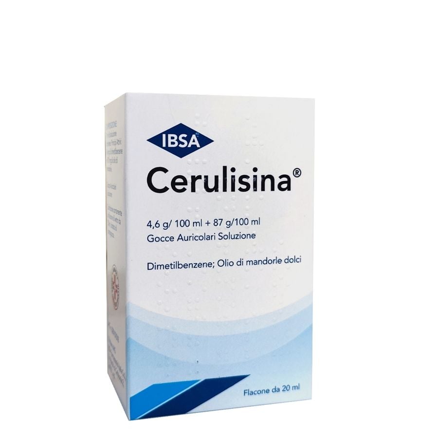 Cerulisina 4,6G/100ml + 87G/100ml Gocce Auricolari 20ml