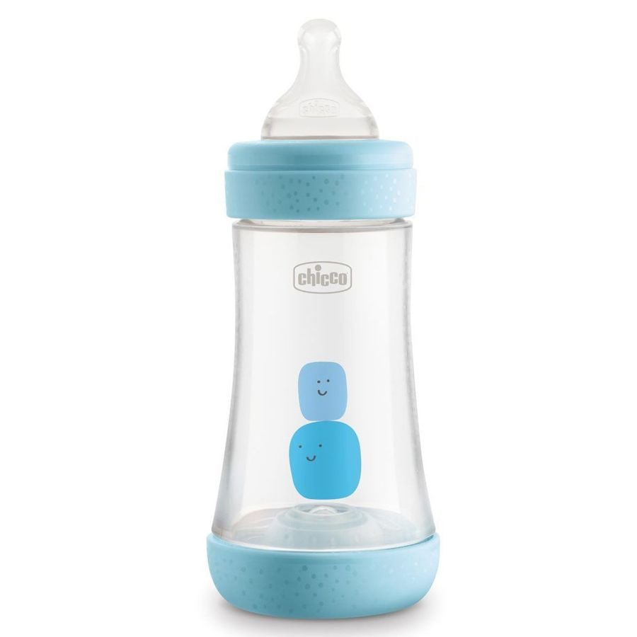 Chicco biberon perfect 5 boy 240ml 2m+ - ZERO SPRECHI