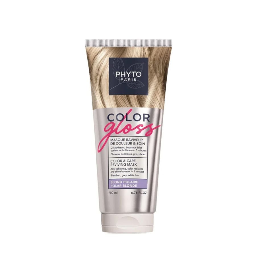 Phyto Color Gloss Maschera Capelli ravviva colore e nutriente Biondo Ghiaccio 200 ml