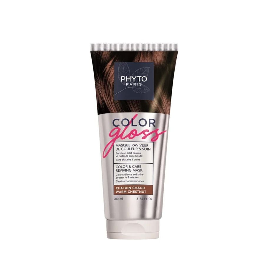 Phyto Color Gloss Maschera Capelli ravviva colore e nutriente Castano Ramato 200 ml