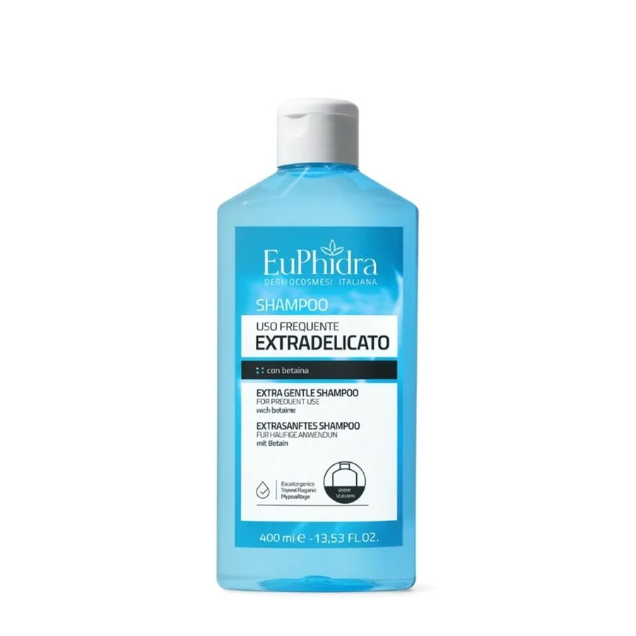Euphidra shampoo extradelicato uso frequente 400ml