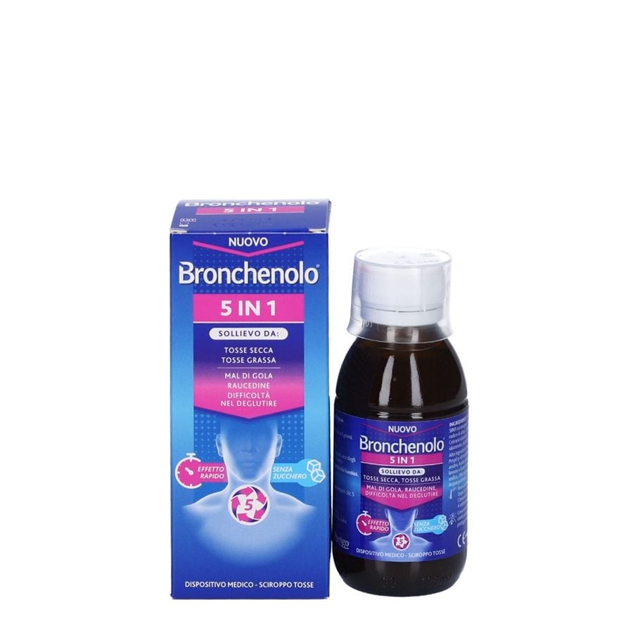 Bronchenolo 5 in 1 sciroppo tosse 120ml