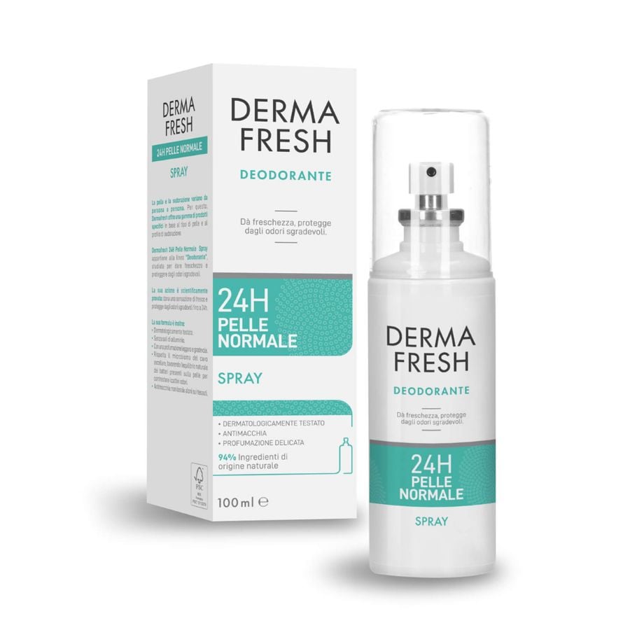 Dermafresh deodorante 24 h pelle normale Spray 100ml