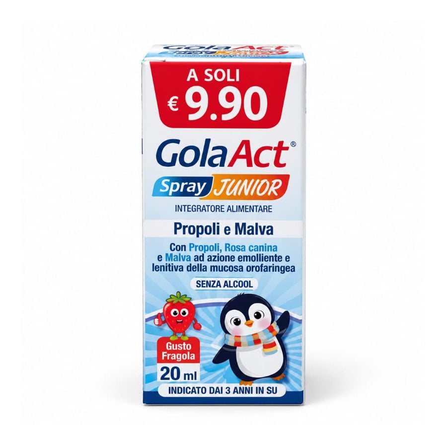 Gola Act spray junior gusto fragola 20ml