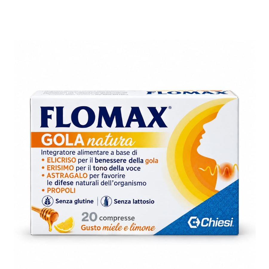 Flomax Gola natura gusto miele e limone 20 compresse 