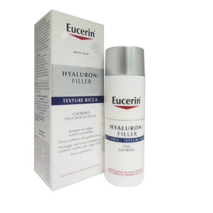 Eucerin Hyaluron Filler Texture Ricca Giorno Pelle Secca 50ml - ZERO SPRECHI