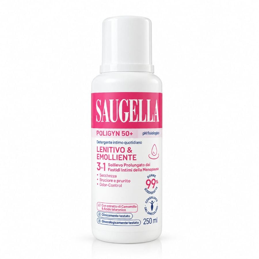 Saugella Poligyn 50+ Lenitivo e Emolliente 3 in 1 250ml - ZERO SPRECHI