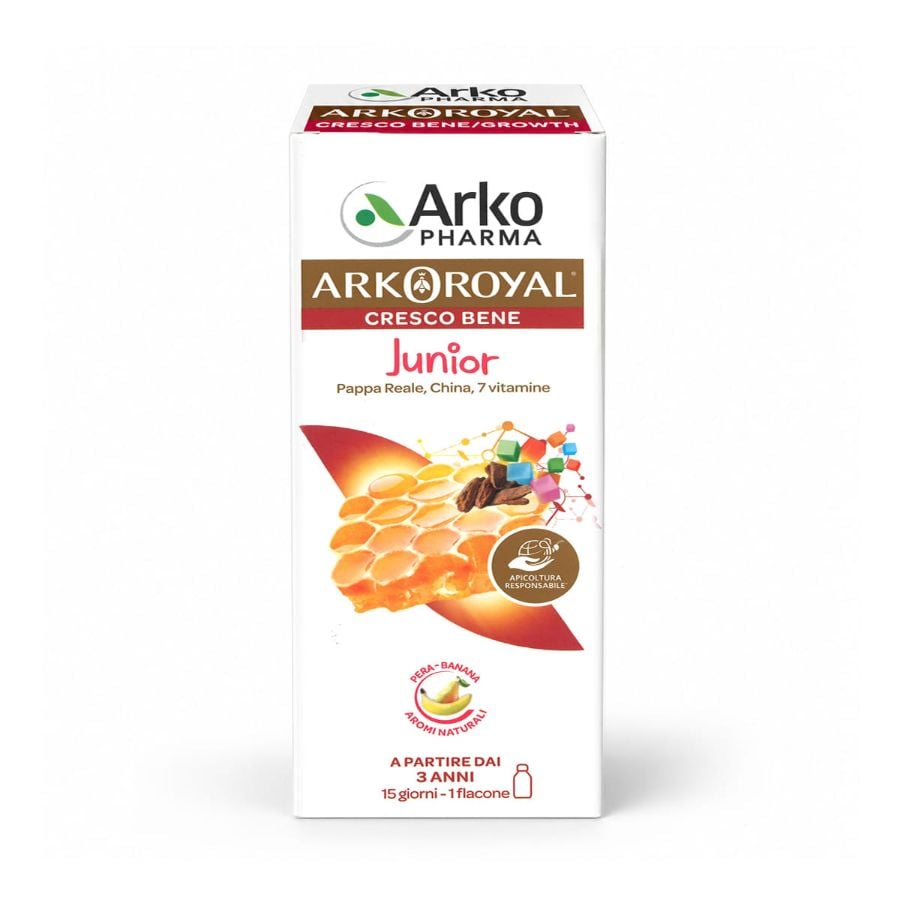 Arkoroyal Cresco Bene Junior Gusto Pera e Banana a partire dai 3 anni 150ml
