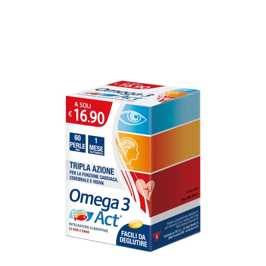 Omega 3 Act 60 Perle 540MG