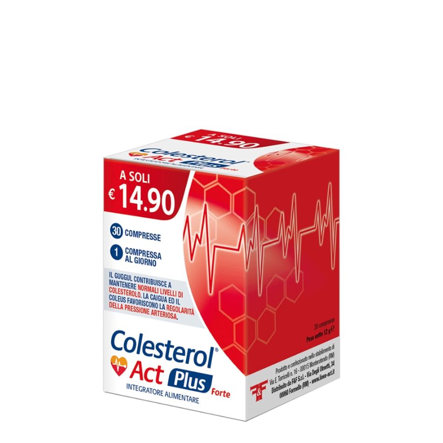 Colesterol Act Plus Forte 30 Compresse