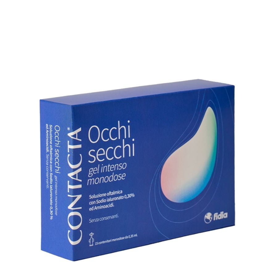 Contacta Occhi secchi gel intenso monodose 15 contenitori da 0,35ml