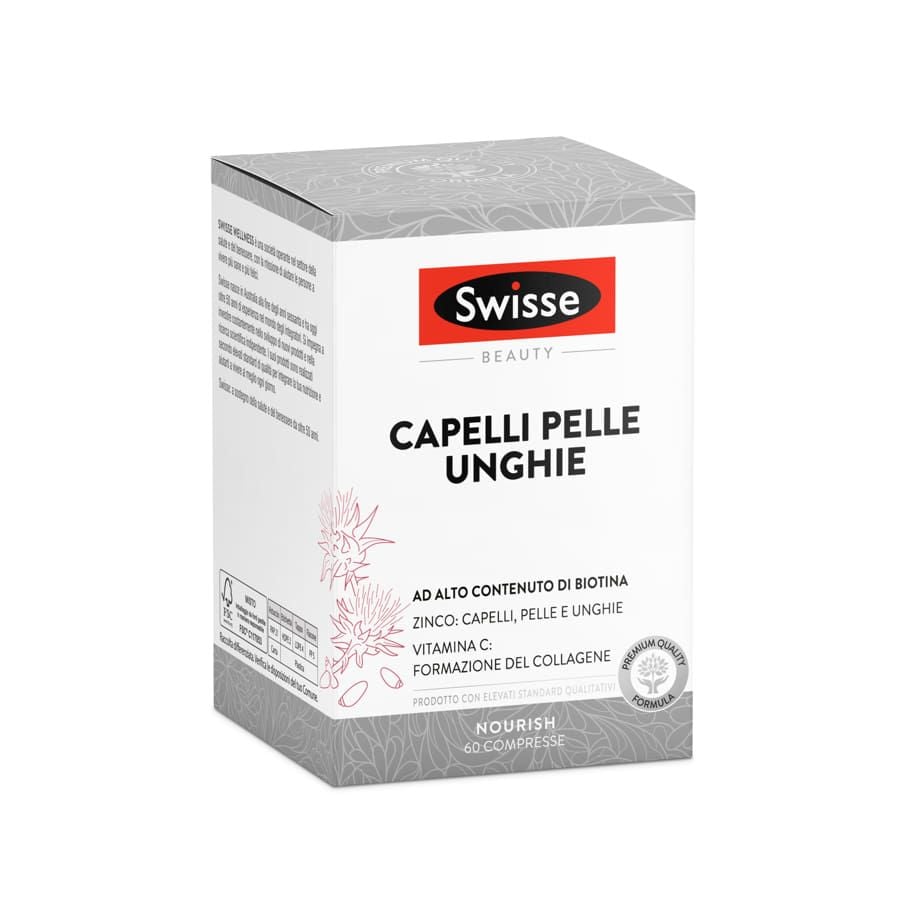 Swisse Capelli Pelle Unghie 60 Compresse - ZERO SPRECHI
