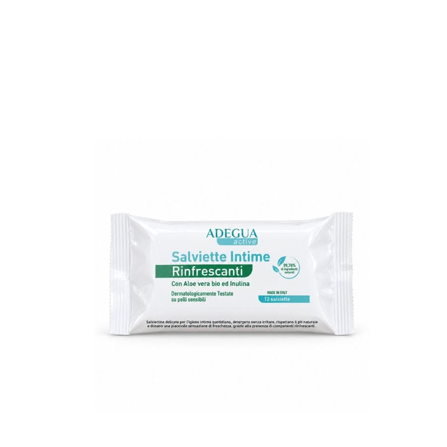 Adegua active Salviette Intime rinfrescanti 12 pz