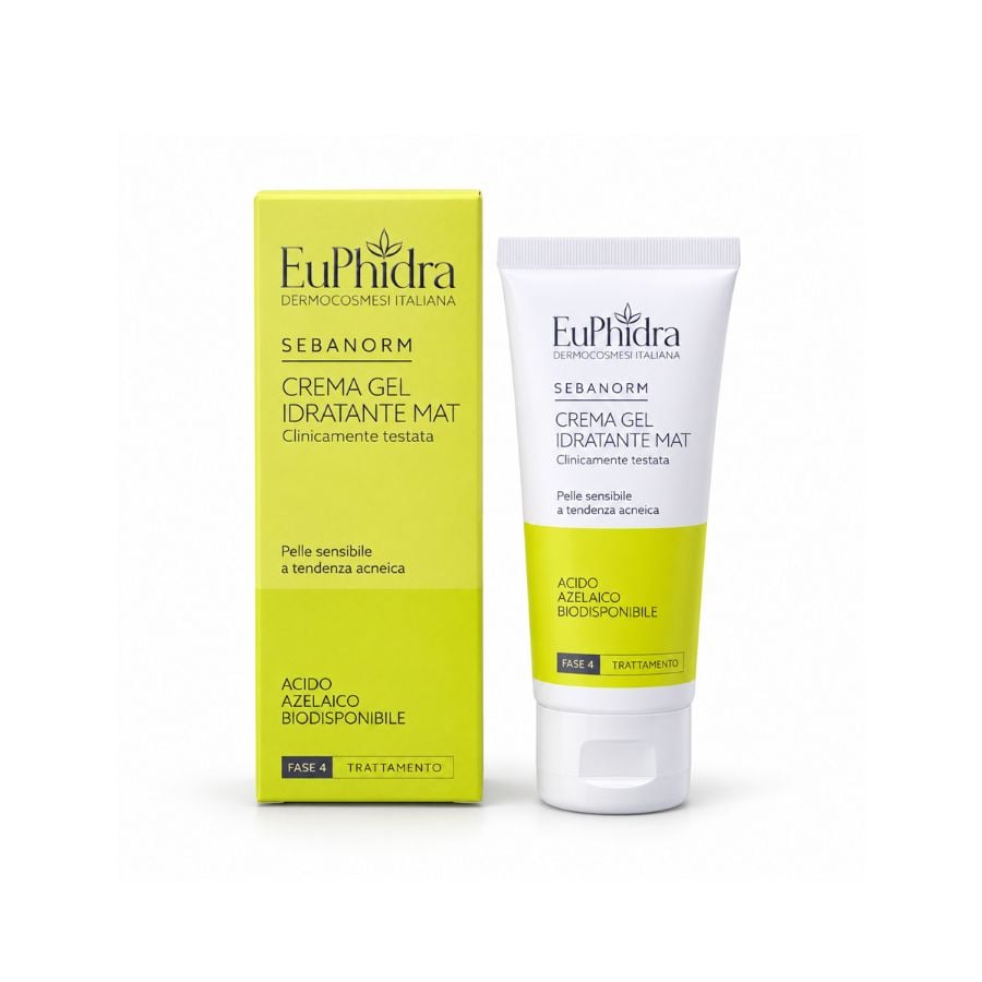 Euphidra Sebanorm Crema Gel idratante Mat 60ml