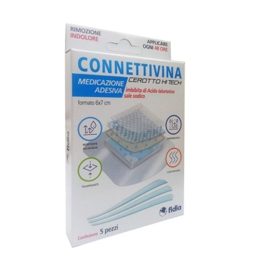 Connettivina Cerotto Hi Tech 5 Pezzi 6x7 cm - ZERO SPRECHI