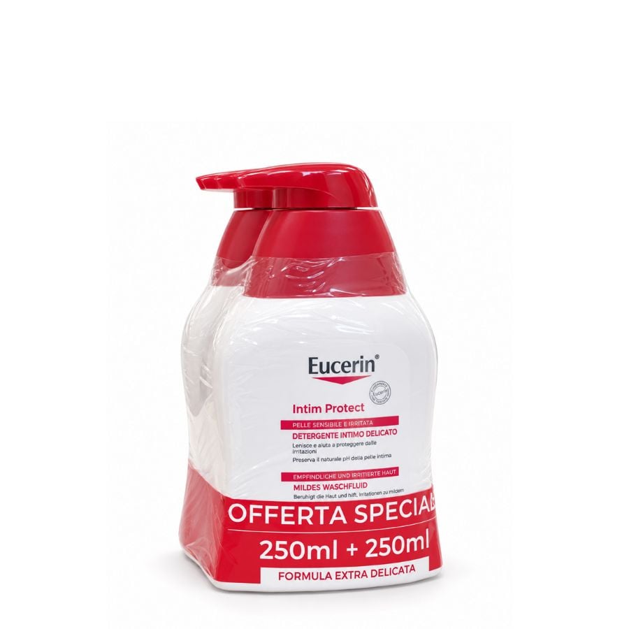 Eucerin Detergente Intimo Delicato pacco doppio 250+250ml