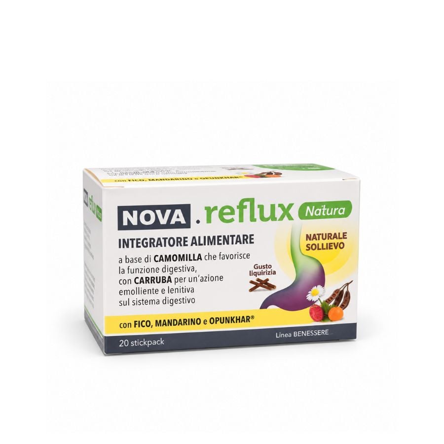 Nova Reflux natura funzione digestiva 20 stickpack - ZERO SPRECHI