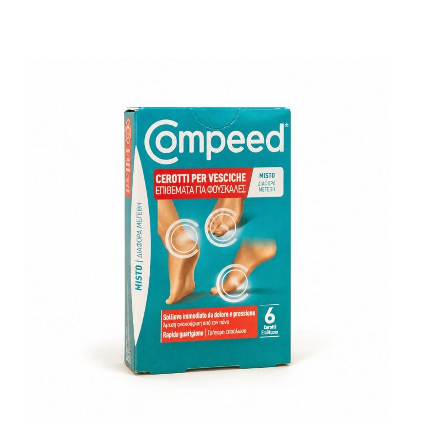 Compeed Cerotti per vesciche Misto 6 pz. - ZERO SPRECHI